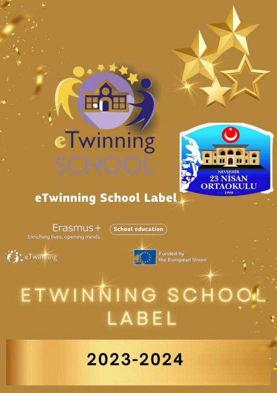 OKULUMUZ " ETwinning Okul Etiketi 2023 2024" İLE ÖDÜLLENDİRİLDİ - 23 ...